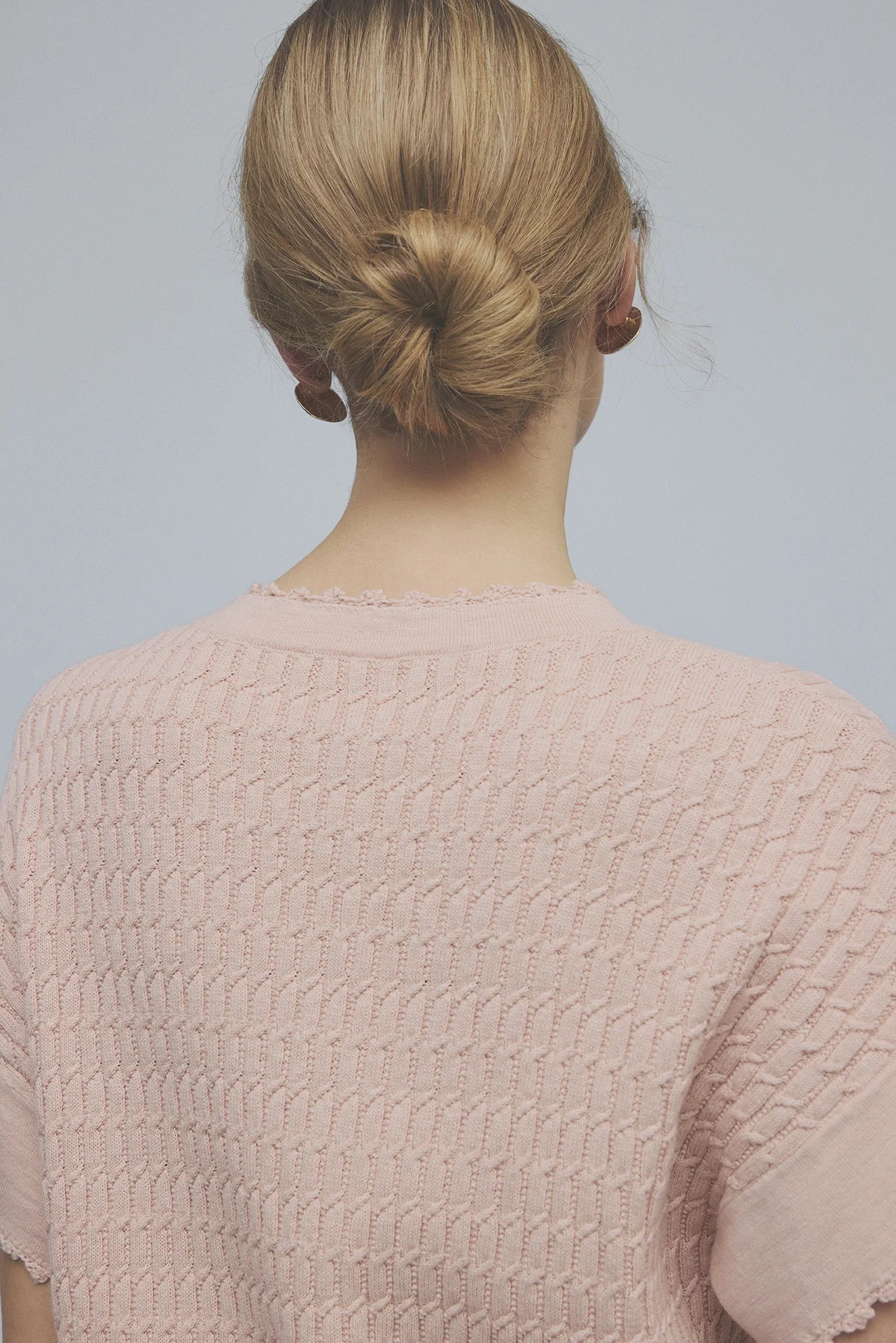 Gustav Carly Knit Cardigan, Peach