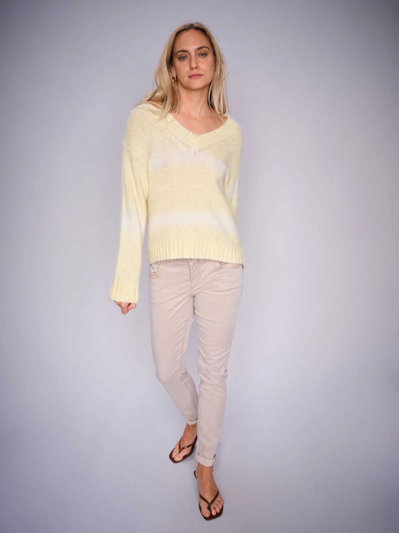 MOS MOSH Naomi treasure Bukser, Feathergrey