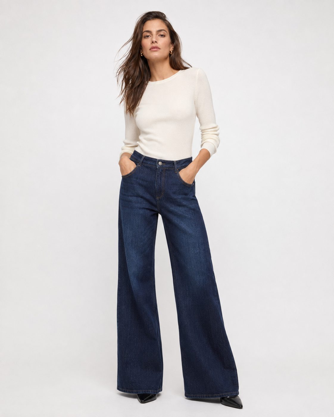 Mos Mosh Dara Emerd Jeans relaxed fit - dark blue