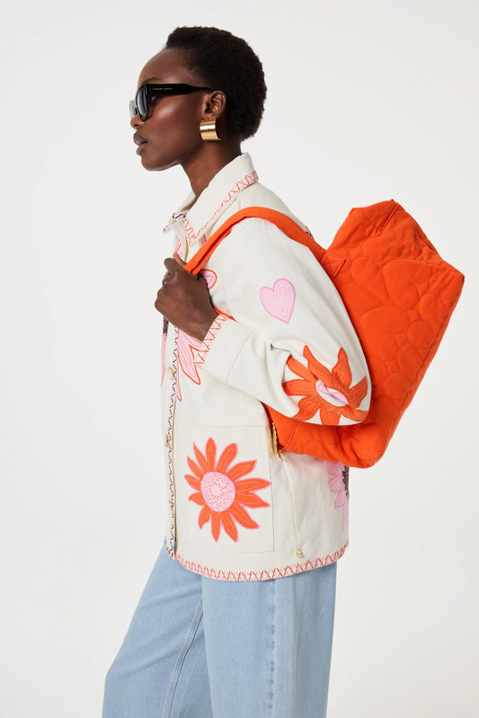 FABIENNE CHAPOT City Bag, Tangerine