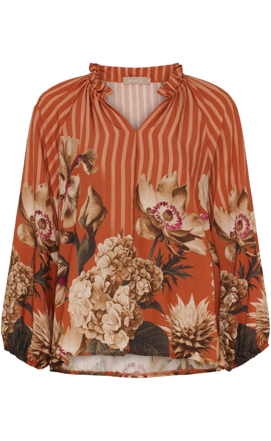Marta Du Château Octavia Shirt orange