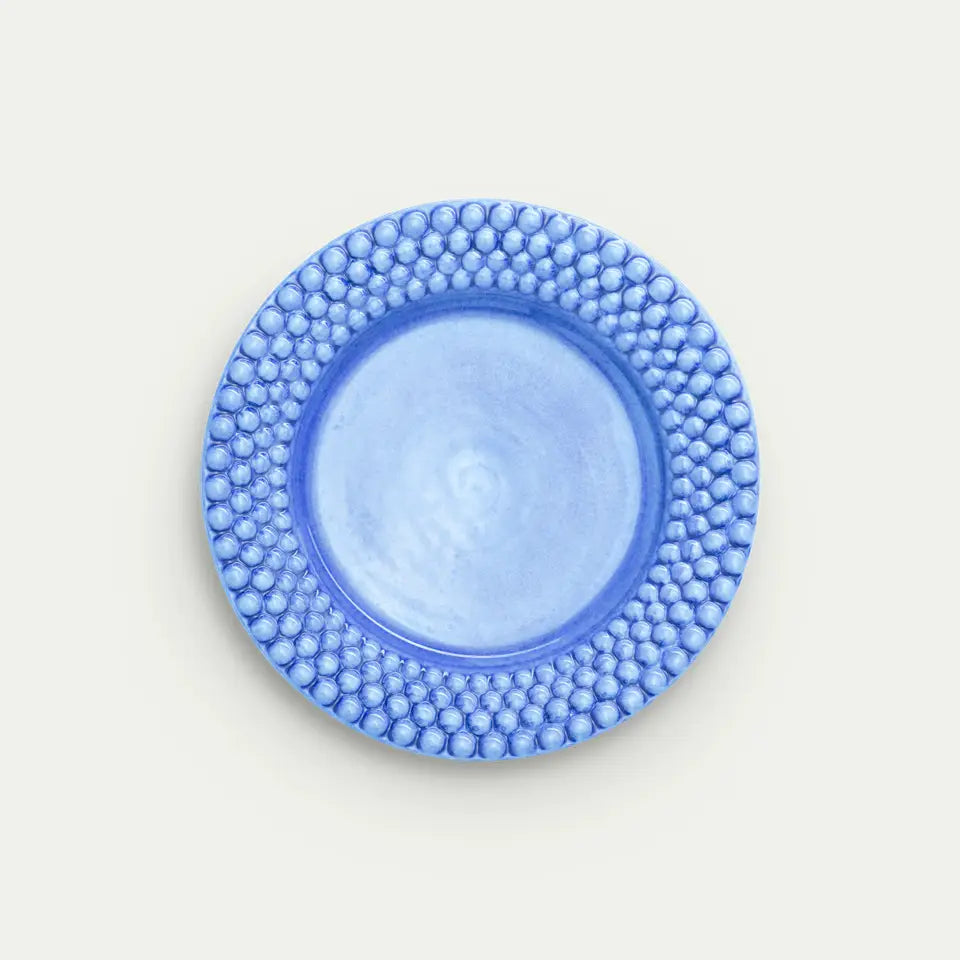 MATEUS Bubbles Plate 28cm, light blue