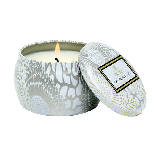 VOLUSPA Mini Tin Candle 25tim Sparkling Cuvée