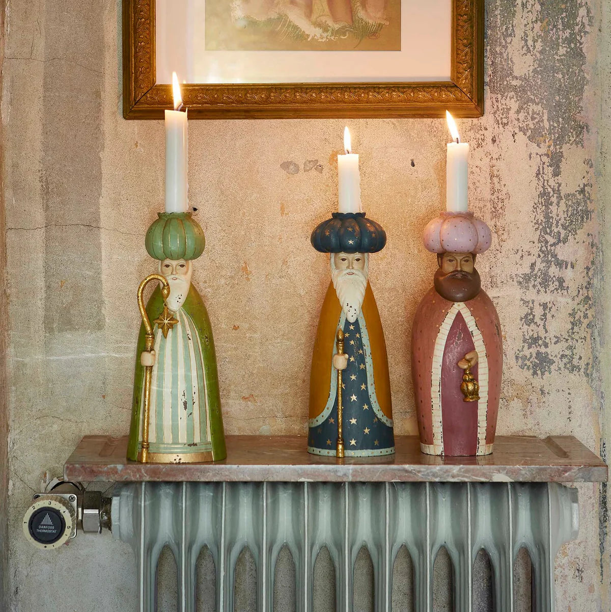 Lysestaker De Tre Vise Menn Ruby(stående)