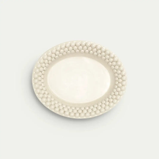 MATEUS Bubbles Plate 20x16cm, Sand