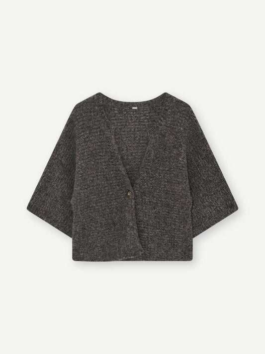 GUSTAV Anasia Knit Cape, Chocolate