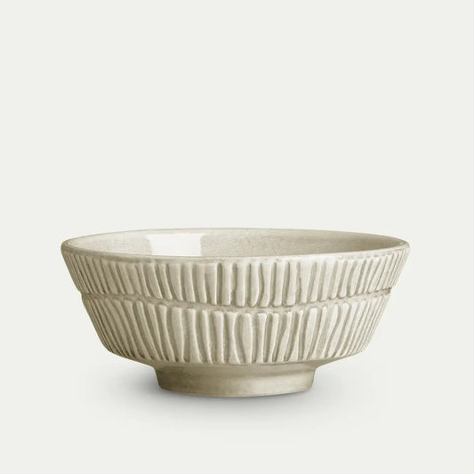 MATEUS Stripes Bowl 15cm/50cl Sand