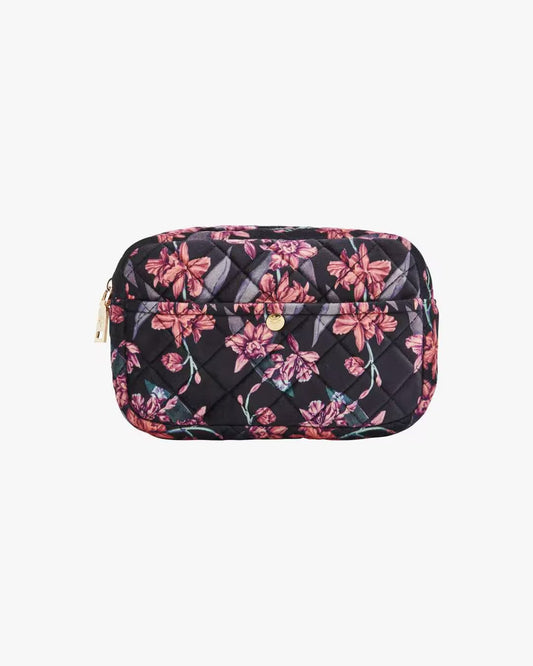 FAN PALM Beauty bag medium, flawless black