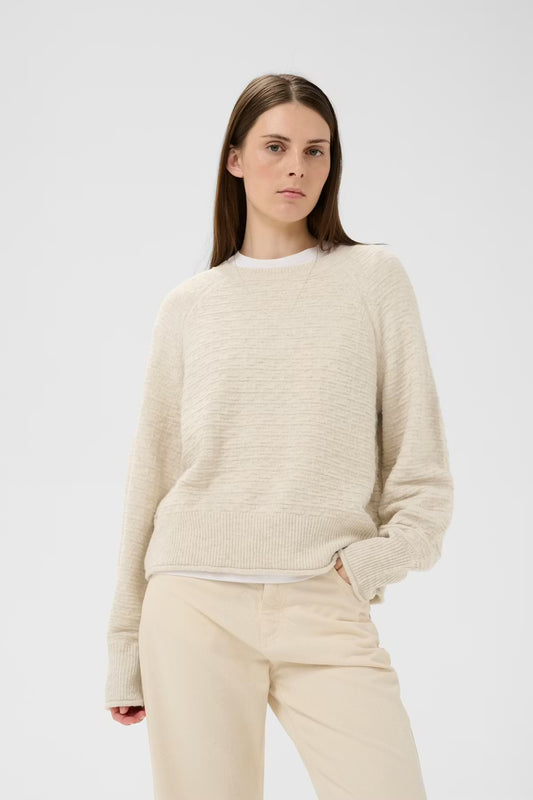 INWEAR MABELIW Pullover, ecru