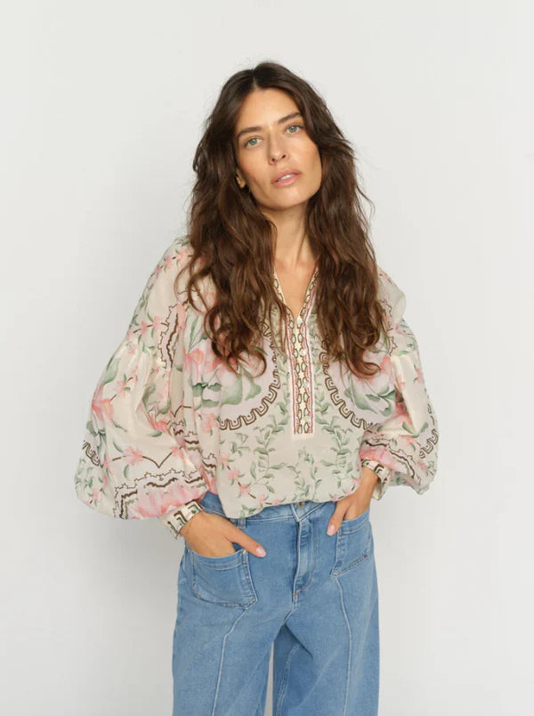 MOS MOSH Wylde Orchid Bluse