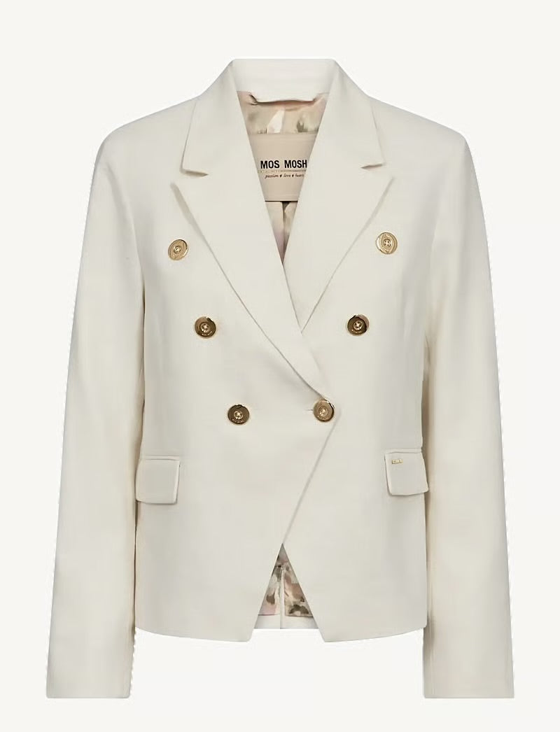 MOS MOSH MMBelize Ramie Blazer - Dobbelspente blazere