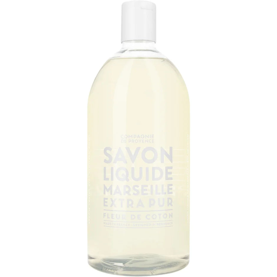 Savon Marseille håndsåpe Refill Cotton Flower, 1000 ml