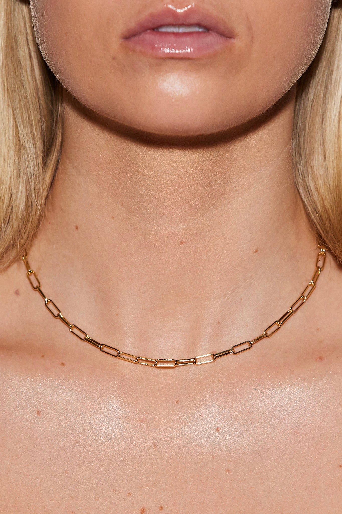EMILIA Thick chain necklace 40cm