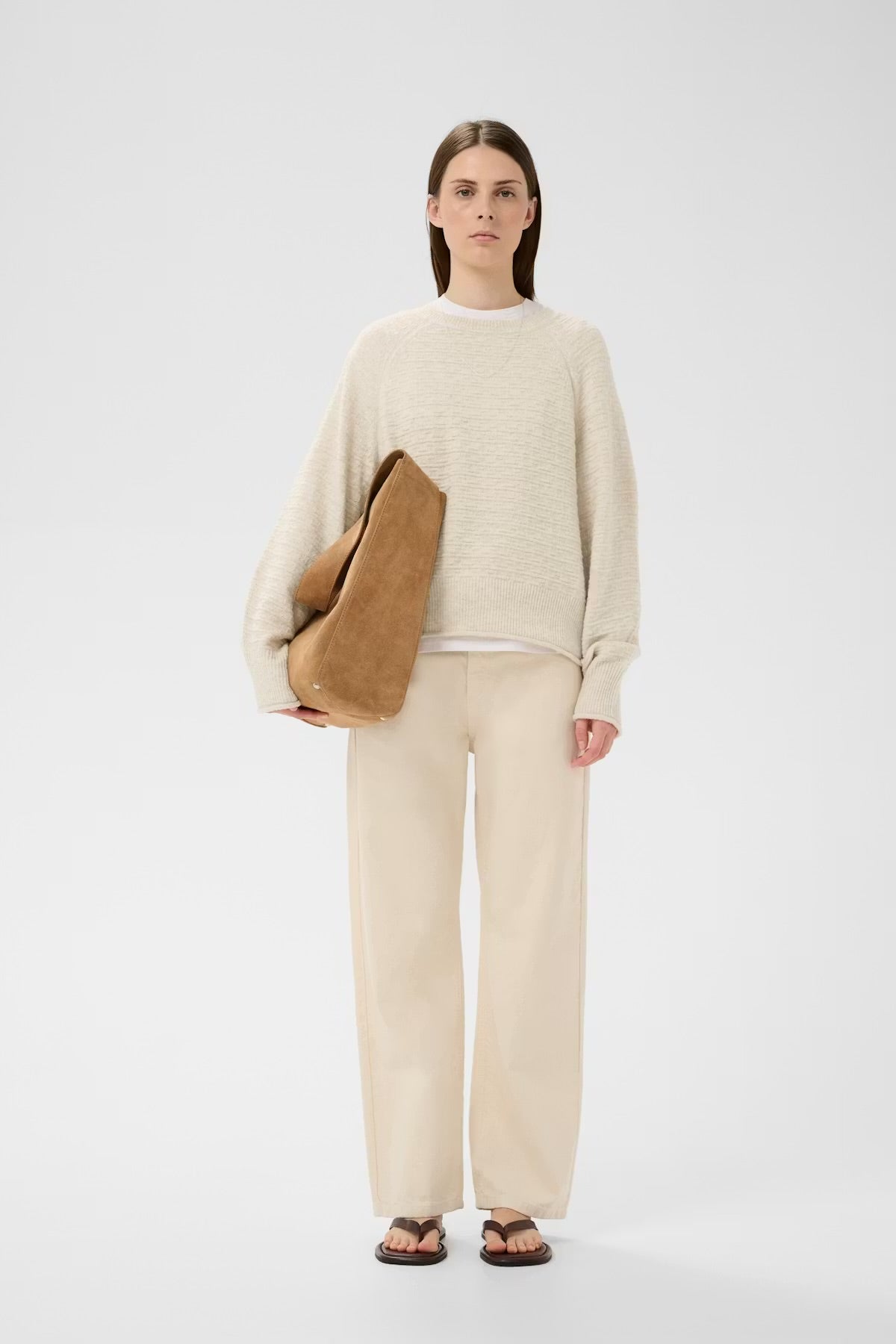 INWEAR MABELIW Pullover, ecru