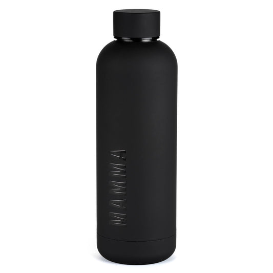 Termoflaske mamma – matt sort, 0,5l