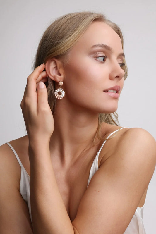 CAMILLA ØHRLING Millie Swarovski earrings
