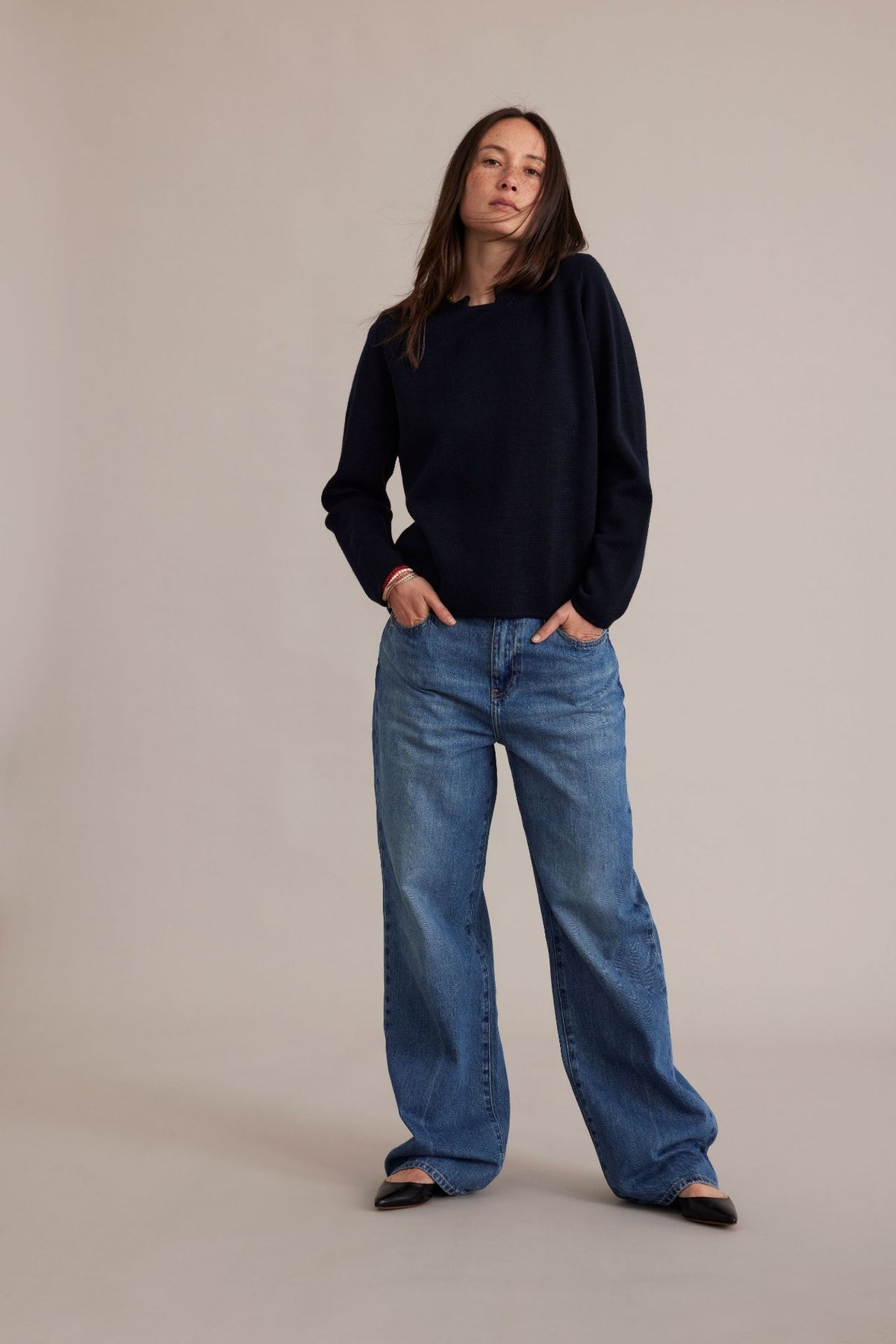 Sibin Linnebjerg Lina Merino Blend Navy