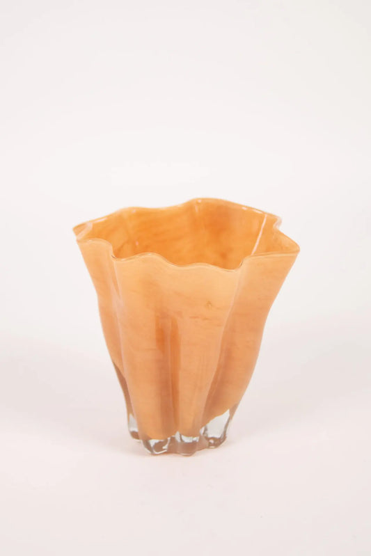 OLSSON & JENSEN Tess vase peach 19,5 cm