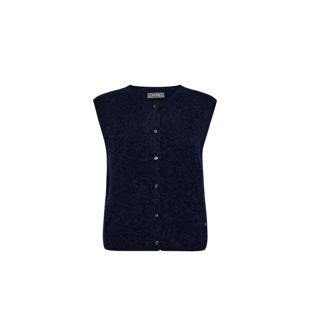 MOS MOSH Almine Thora Knit vest, Maritime blue