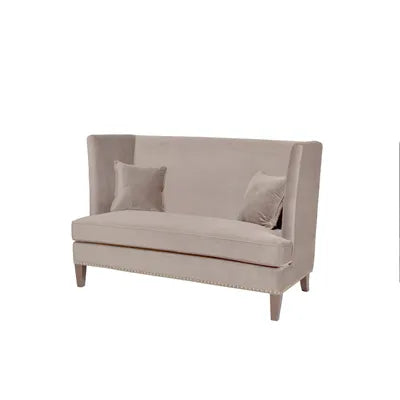 Loveseat sofa Denver B160 D83 H110 Velour Beige