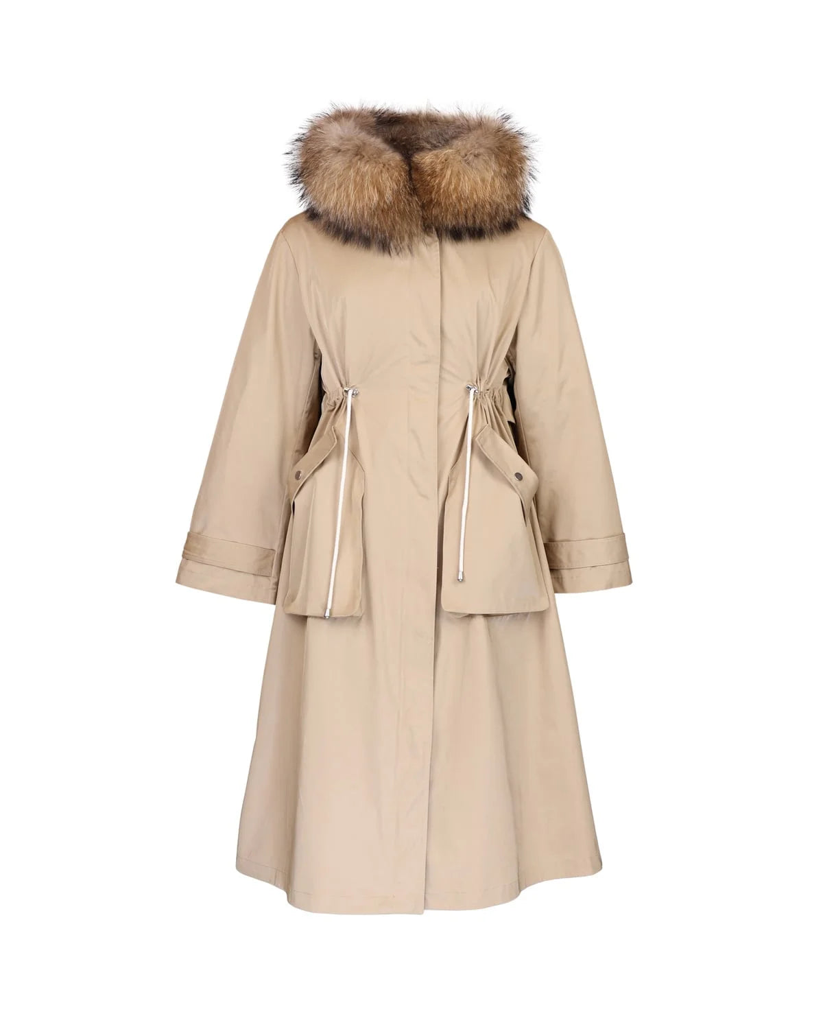 Padded Maxi Parka, camel