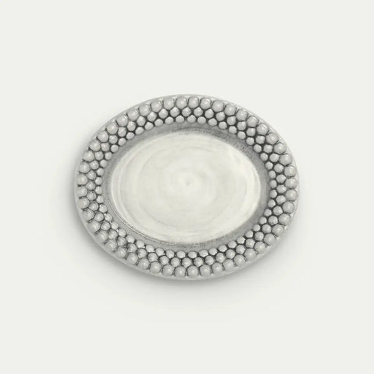 MATEUS Bubbles Plate 20x16cm, Grey