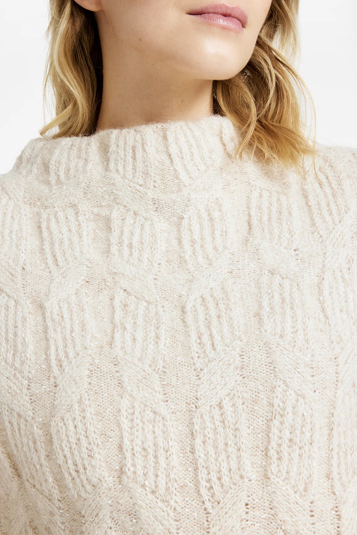 GUSTAV Coya Knit, Offwhite