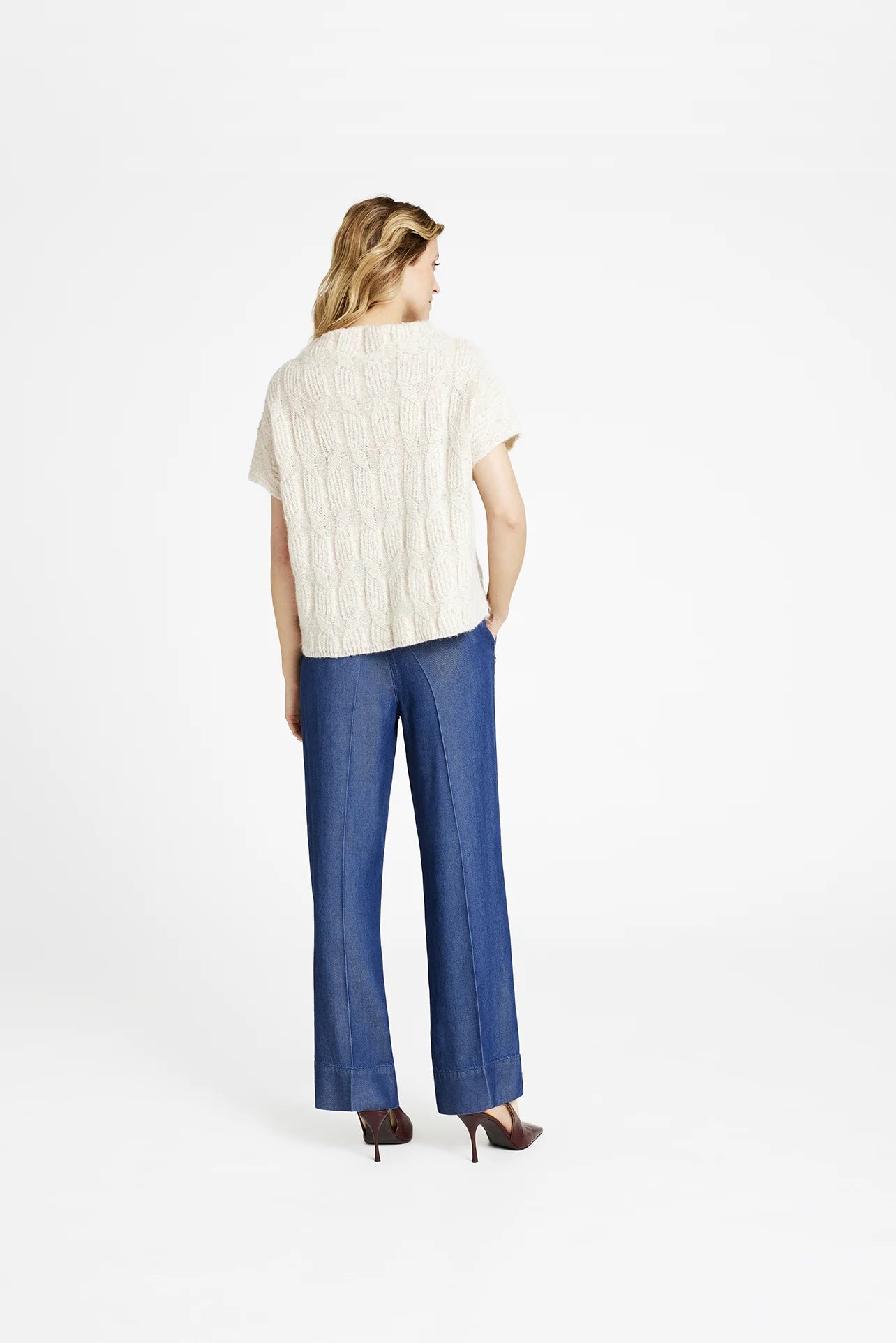 GUSTAV Coya Knit, Offwhite