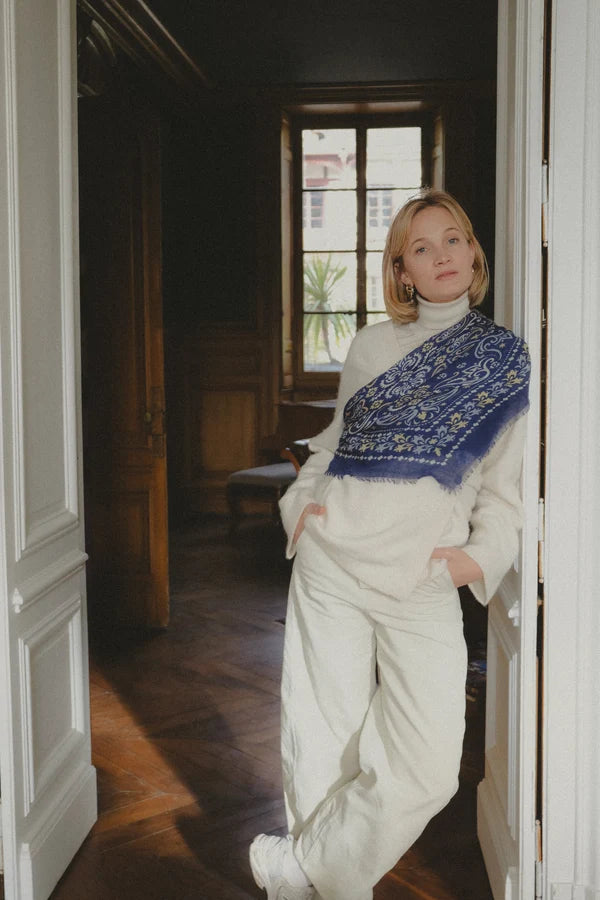 Maison Lecomte Flament, Scarf Bandana, Faro