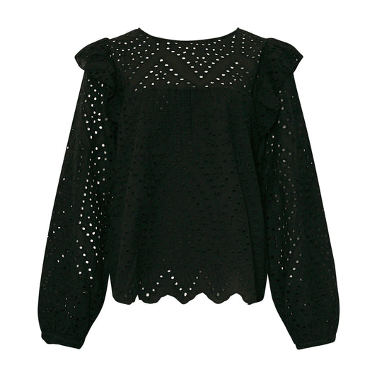 TIFFANY bluse Dalia Long SL , black