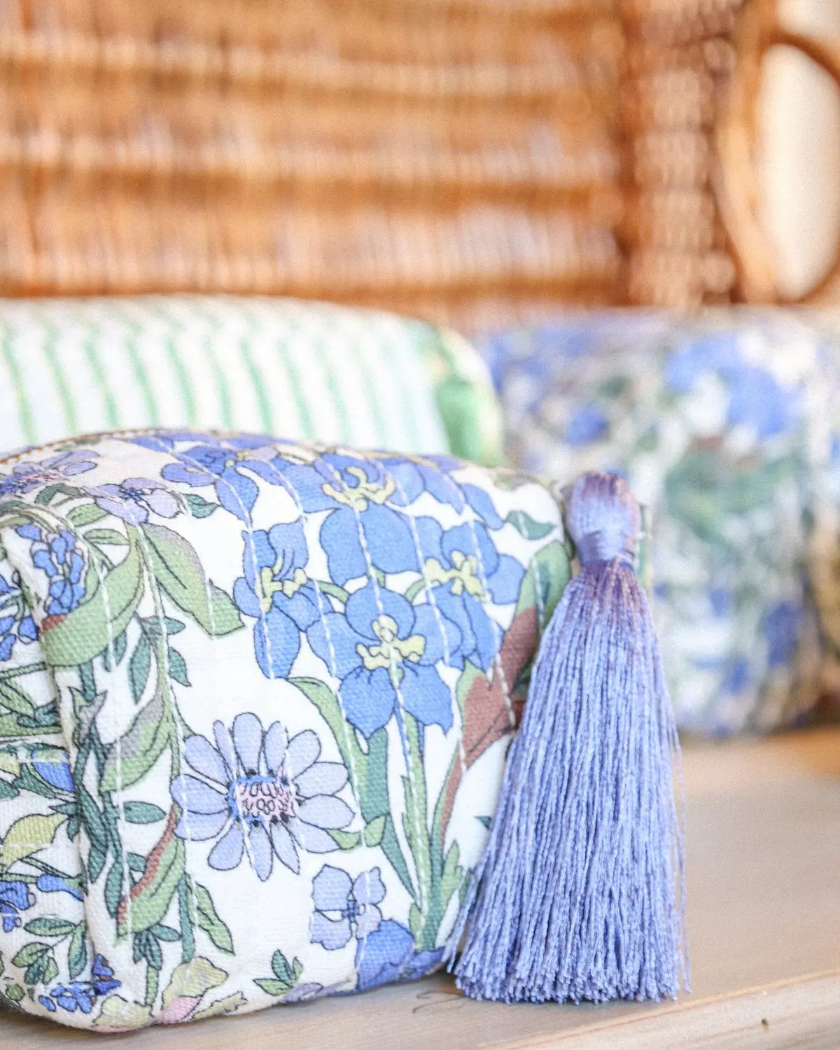 BY TIMO Cosmetic Bag, Delightful Garden