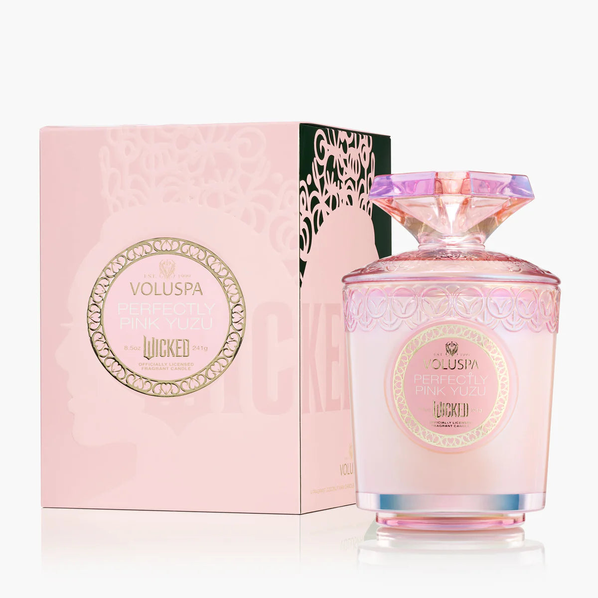 VOLUSPA PERFECTLY PINK YUZU BOXED CANDLE
