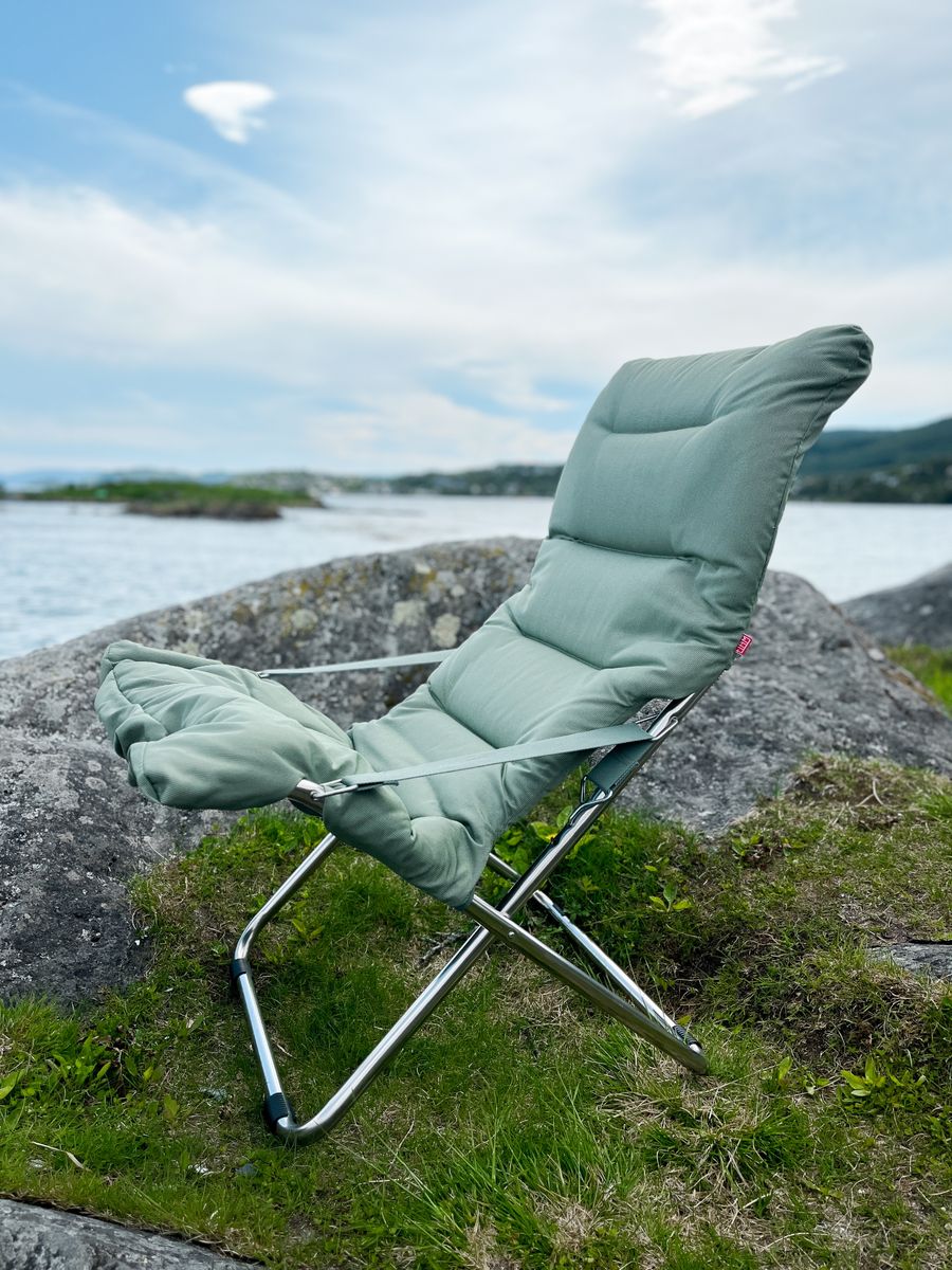 FIAM solstol Fiesta soft polstret Sage green