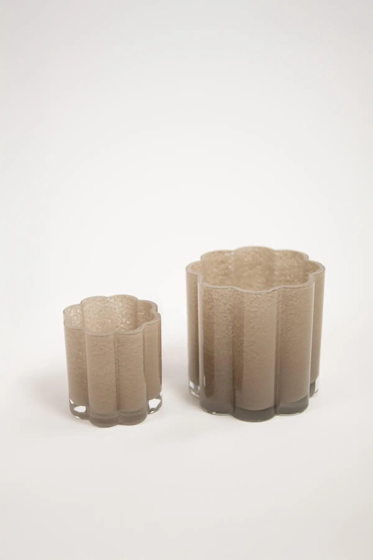 OLSSON & JENSEN Clara lyslykt, taupe, 10 cm