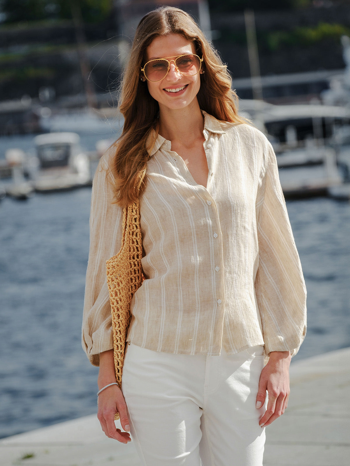 ANE MONE Lia Blouse - Sand