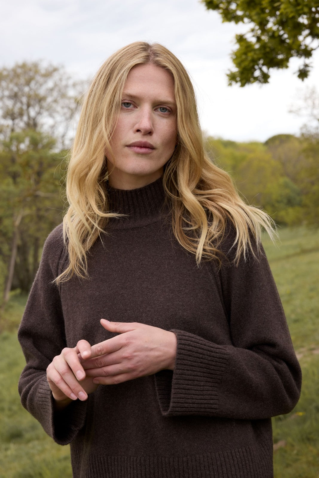 Sibin Linnebjerg Gemma Cash Merino Brown