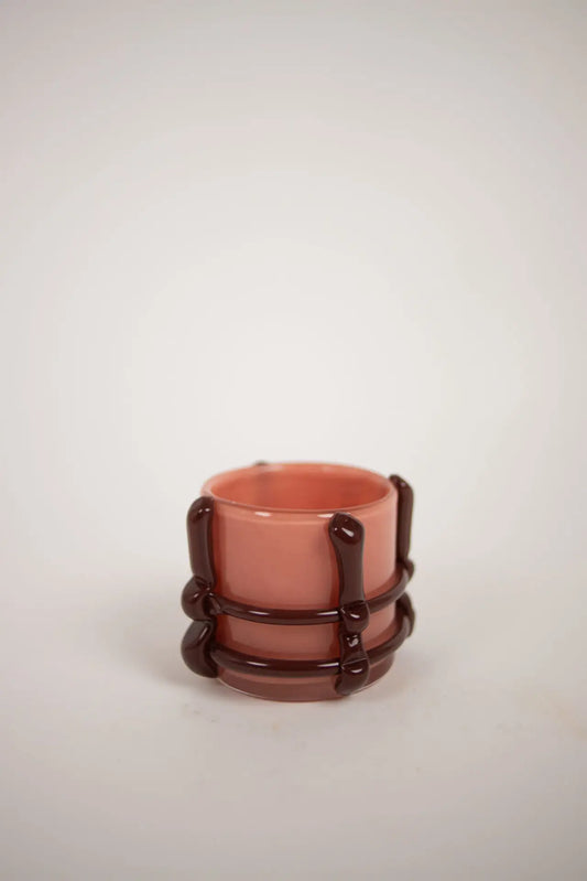 OLSSON & JENSEN Caramel lyslykt rosa
