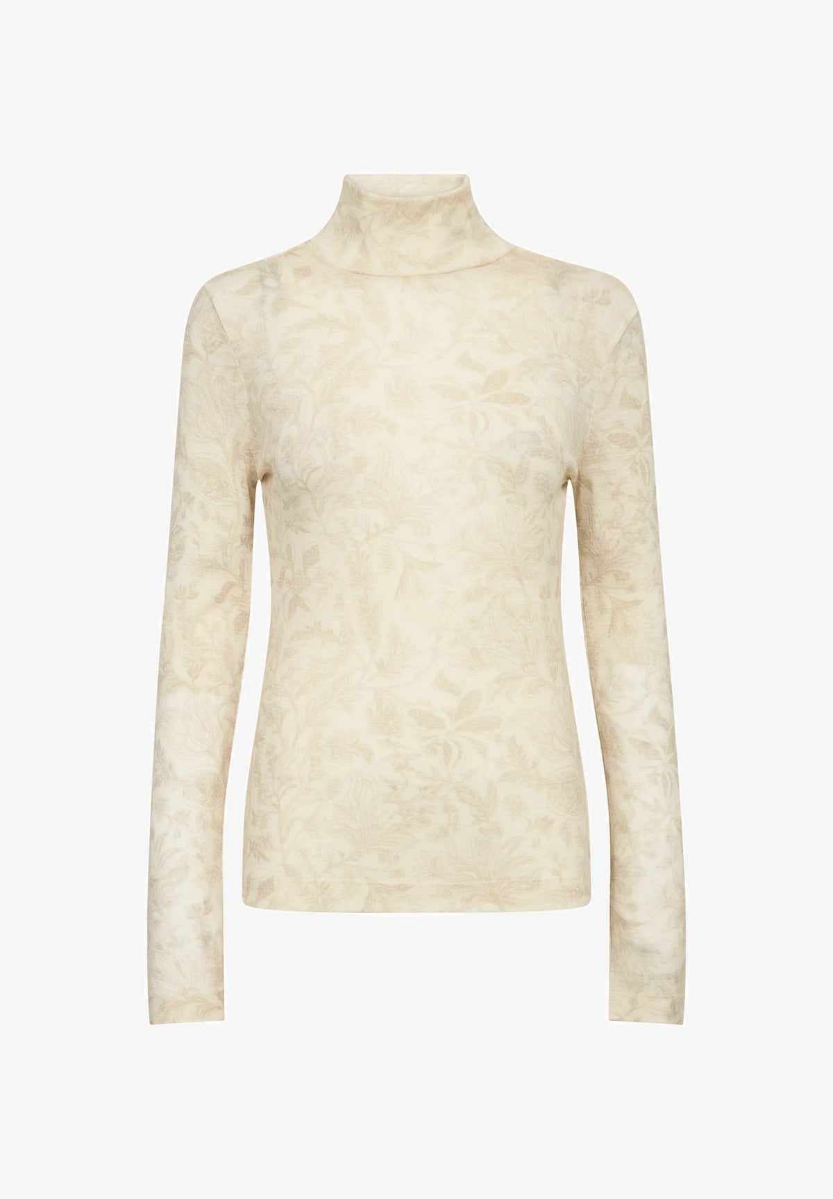 Mos Mosh Xinna Fleur Turtleneck, 128 Oxford Tan