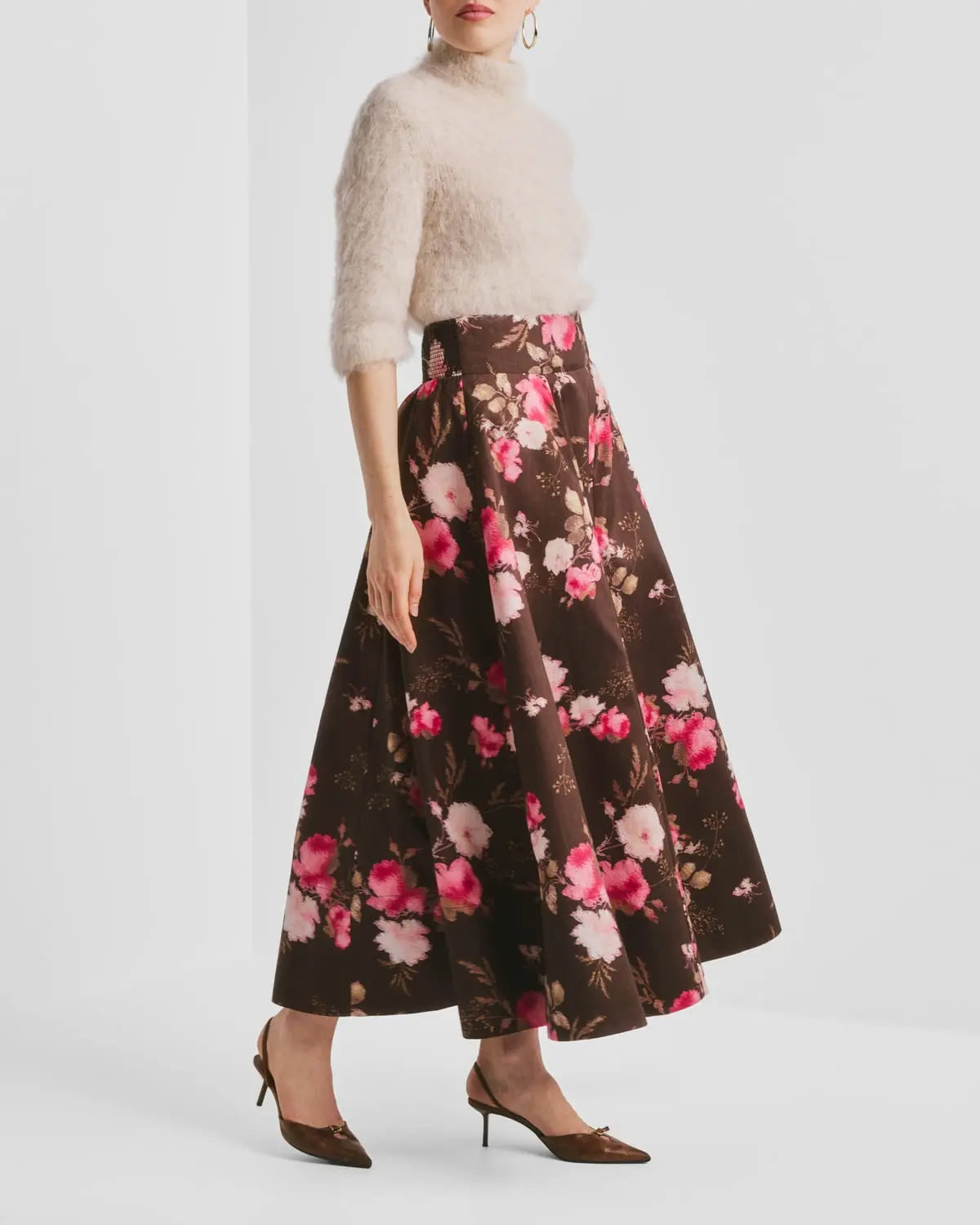 byTimo Taffeta Maxi Skirt