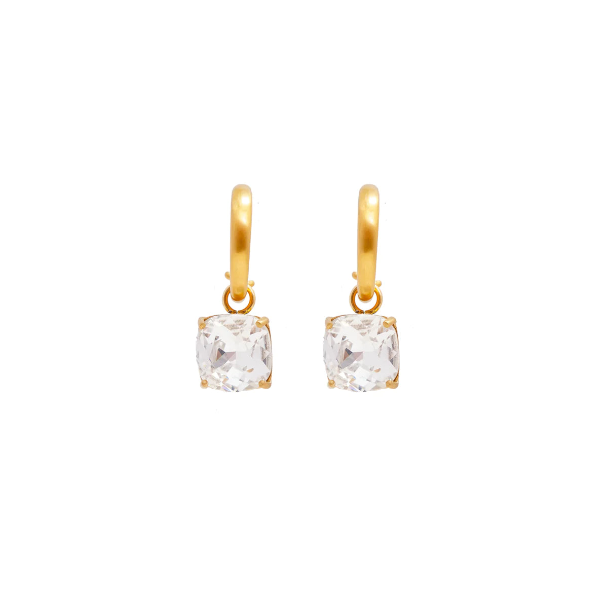 CAMILLA ØHRLING Øredobber Carla Swarovski  Clear