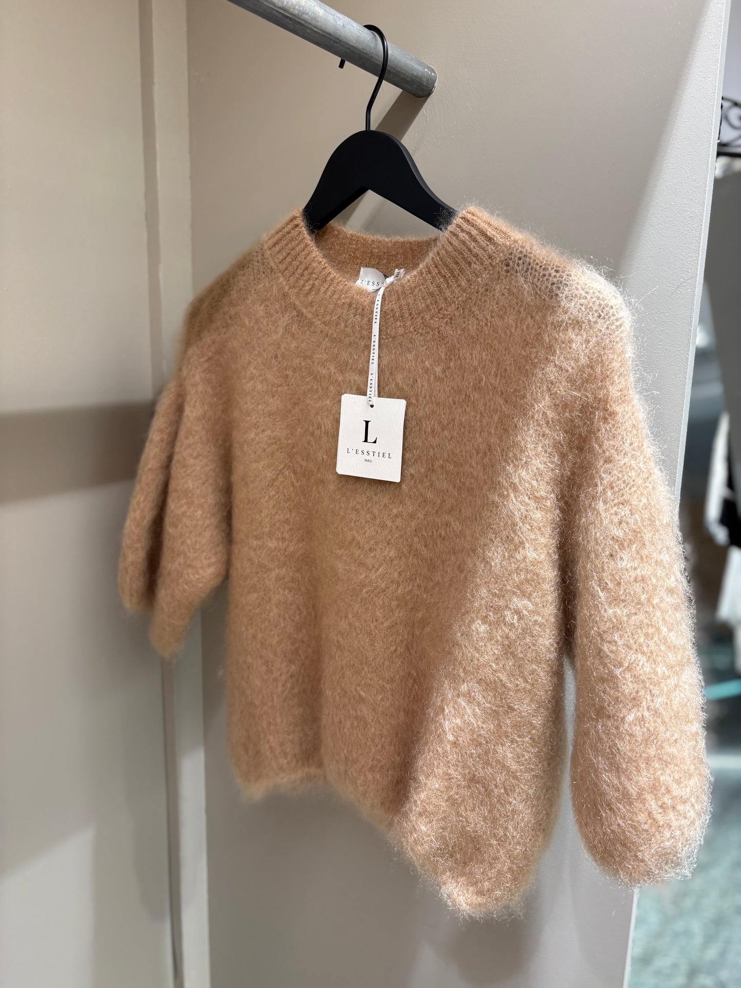 From Paris With Love Mohair T-shirt - Camel