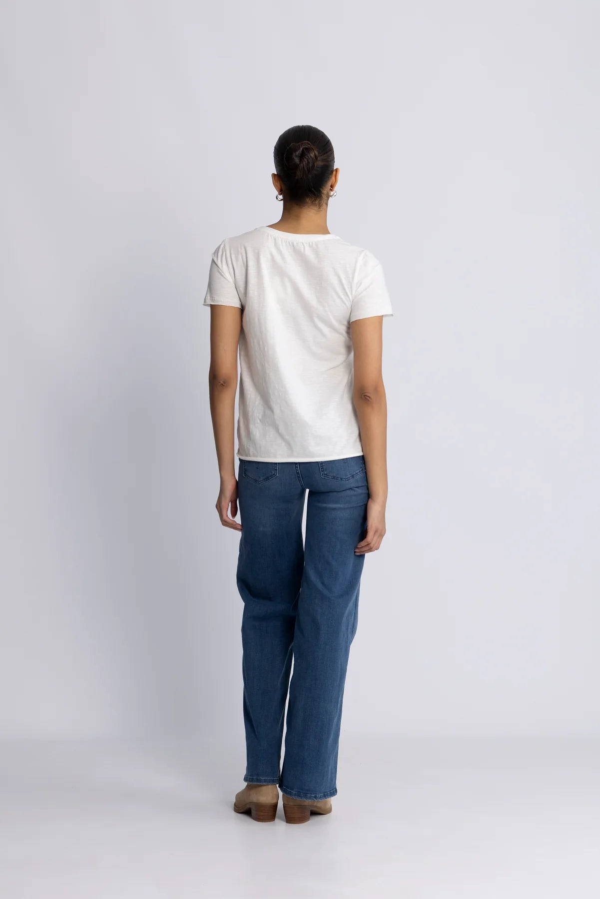 MOS MOSH Nadine O-SS Deco Tee, Powder Pink