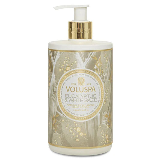Hand Lotion, Eucalyptus & White Sage