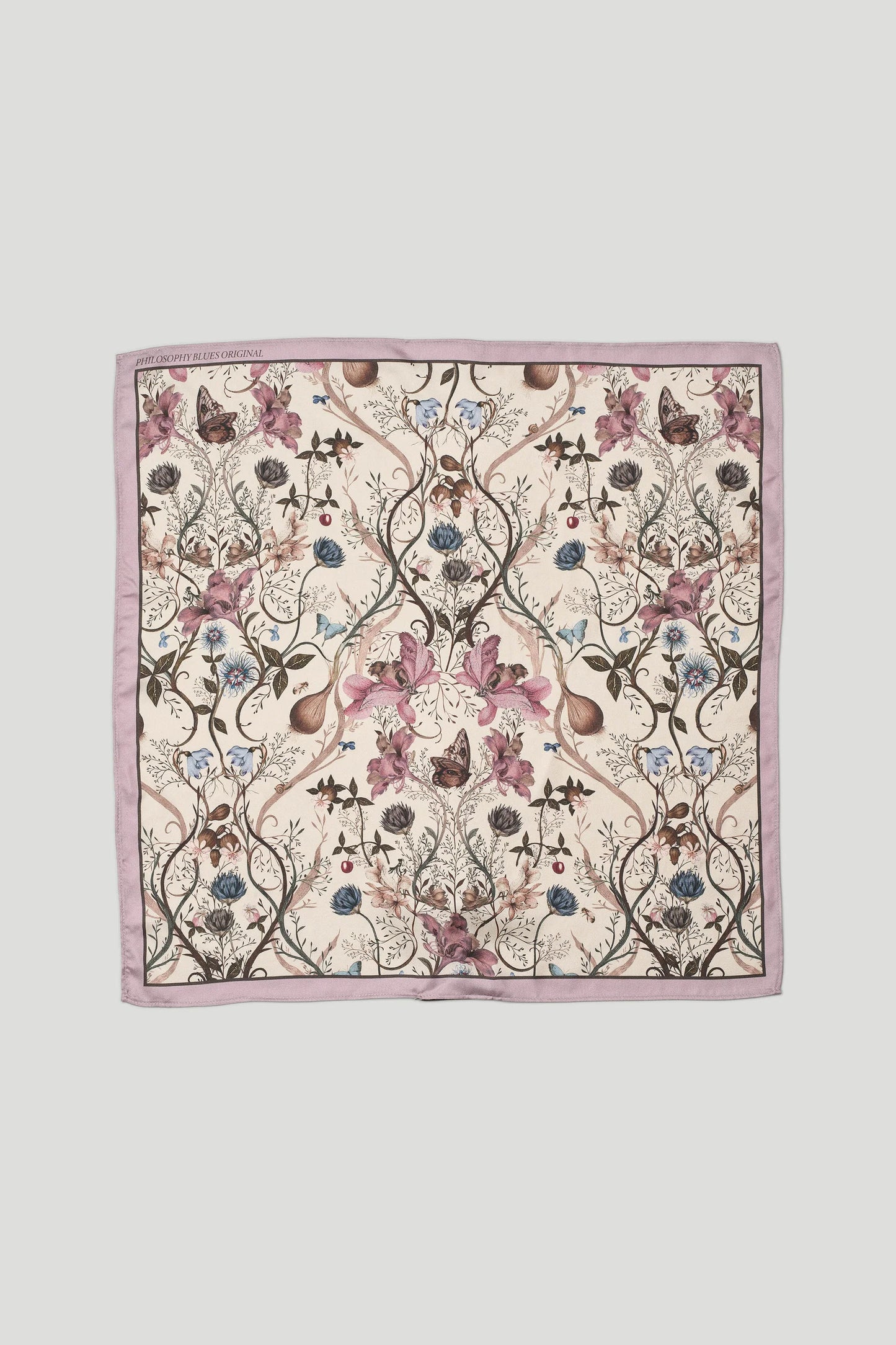 PBO Scarf silk, small, Champagne