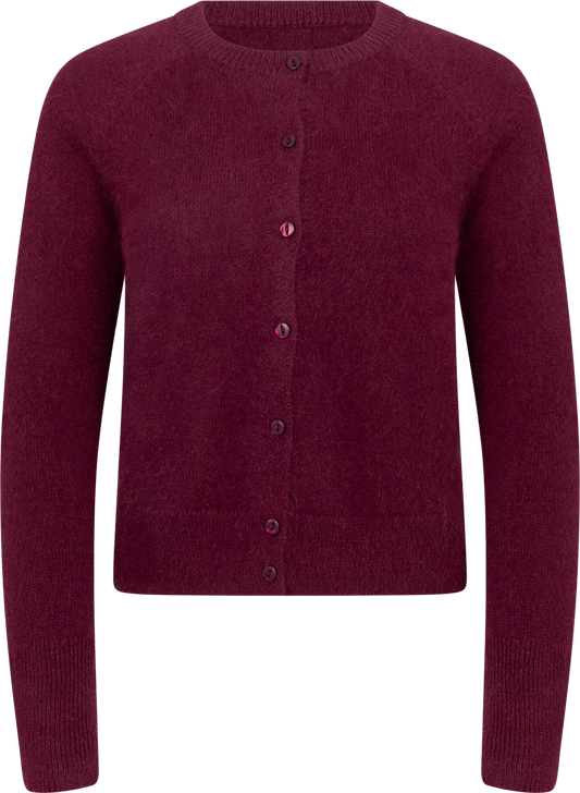 ANE MONE Eva Cardigan, Plum