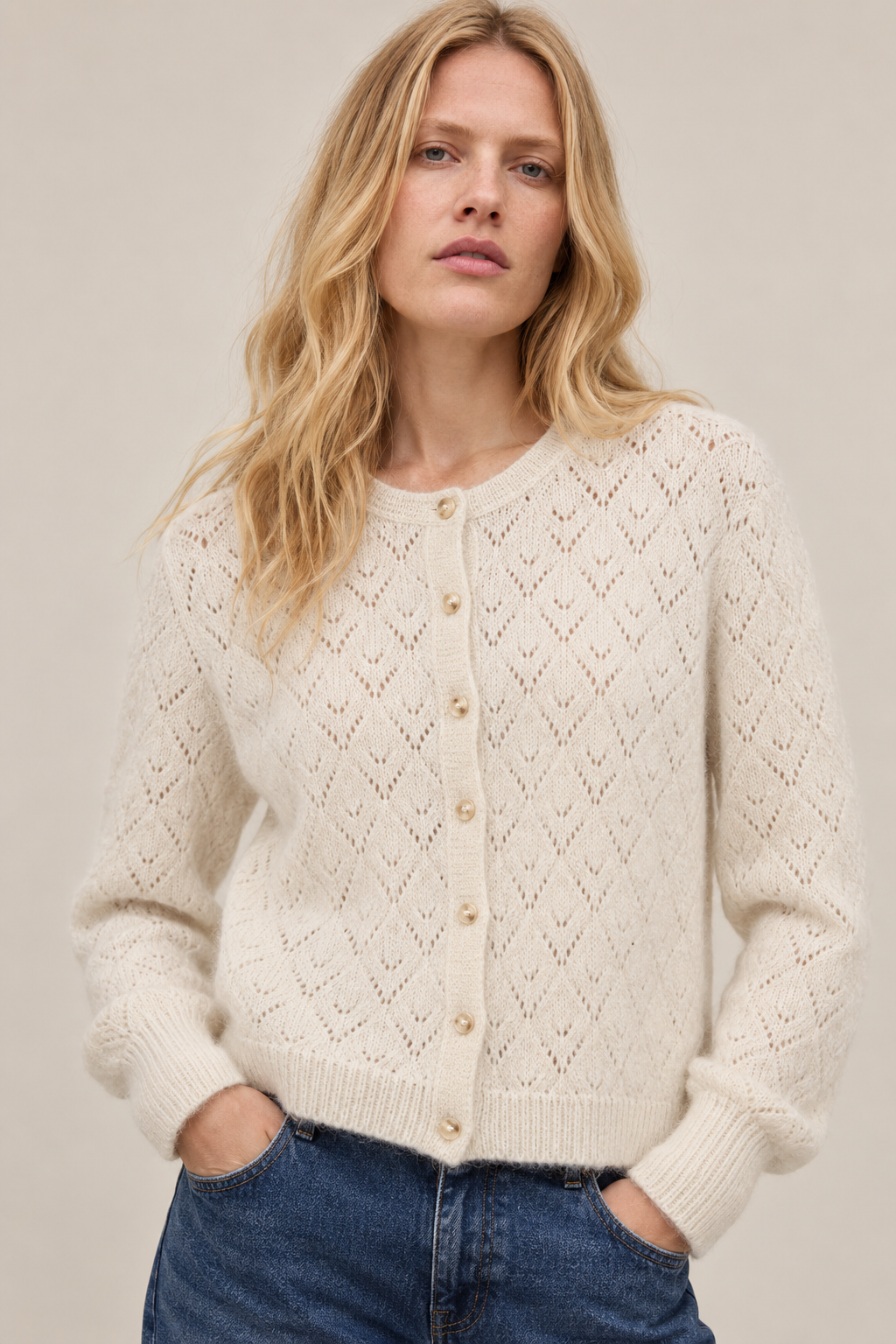 Sibin Linnebjerg Due Alpaca Offwhite